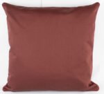 Funda de Cojín 45 x 45 cm, Algodón con Vivo Decorativo, Tejido Resistente y Elegante