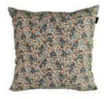Funda de Cojín 45 x 45 cm 100% Algodón Estampado Floral, 2 Colores Disponibles