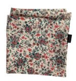 Funda de Cojín 45 x 45 cm 100% Algodón Estampado Floral, 2 Colores Disponibles