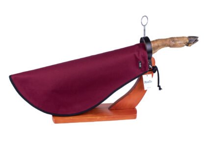 Cubre Jamón Color Granate con Vivo Negro