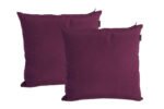 Funda de Cojín 45 x 45 cm, Tejido de Loneta Color Liso, Disponible en 17 Colores