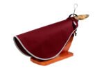 Cubre Jamón Color Granate con Vivo de Rayas