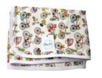 Funda para Tabla de Planchar 49x126 cm Ajustable, Estampado Bicicletas con 2 capas