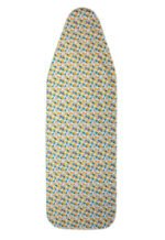 Funda para Tabla de Planchar 49x126 cm Ajustable, Estampado Geométrico con 2 capas