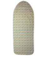 Funda para Tabla de Planchar 49x126 cm Ajustable, Estampado Geométrico con 2 capas