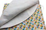 Funda para Tabla de Planchar 49x126 cm Ajustable, Estampado Geométrico con 2 capas