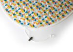 Funda para Tabla de Planchar 49x126 cm Ajustable, Estampado Geométrico con 2 capas
