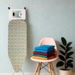 Funda para Tabla de Planchar 49x126 cm Ajustable, Estampado Geométrico con 2 capas
